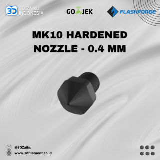3D Printer Flashforge Creator Pro Inventor MK10 Hardened Nozzle - 0.4 mm